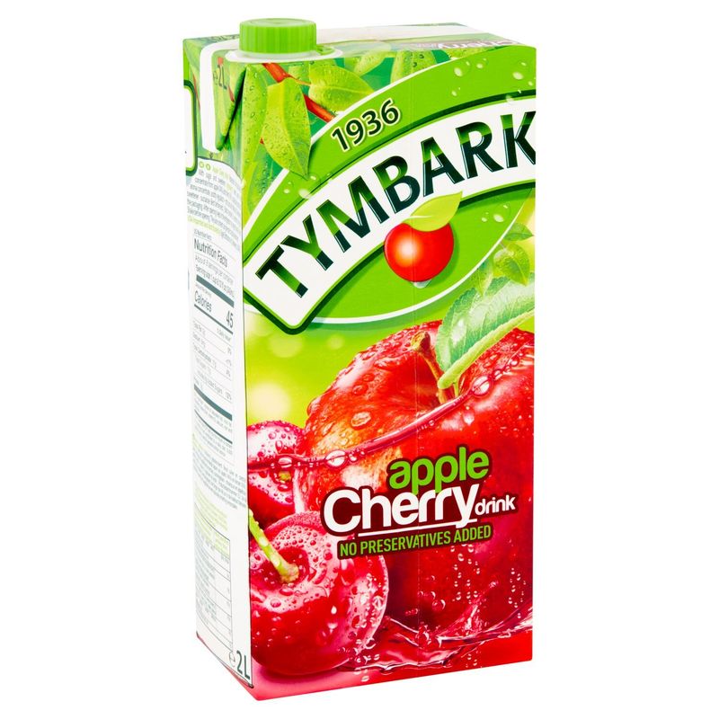 Tymbark Apple Cherry Drink, 67.6 fl oz