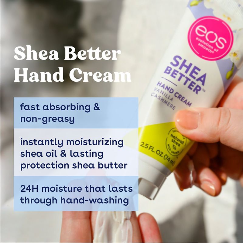 eos Shea Better Vanilla Cashmere Ultra Derm Hand Cream, 2.5 fl oz
