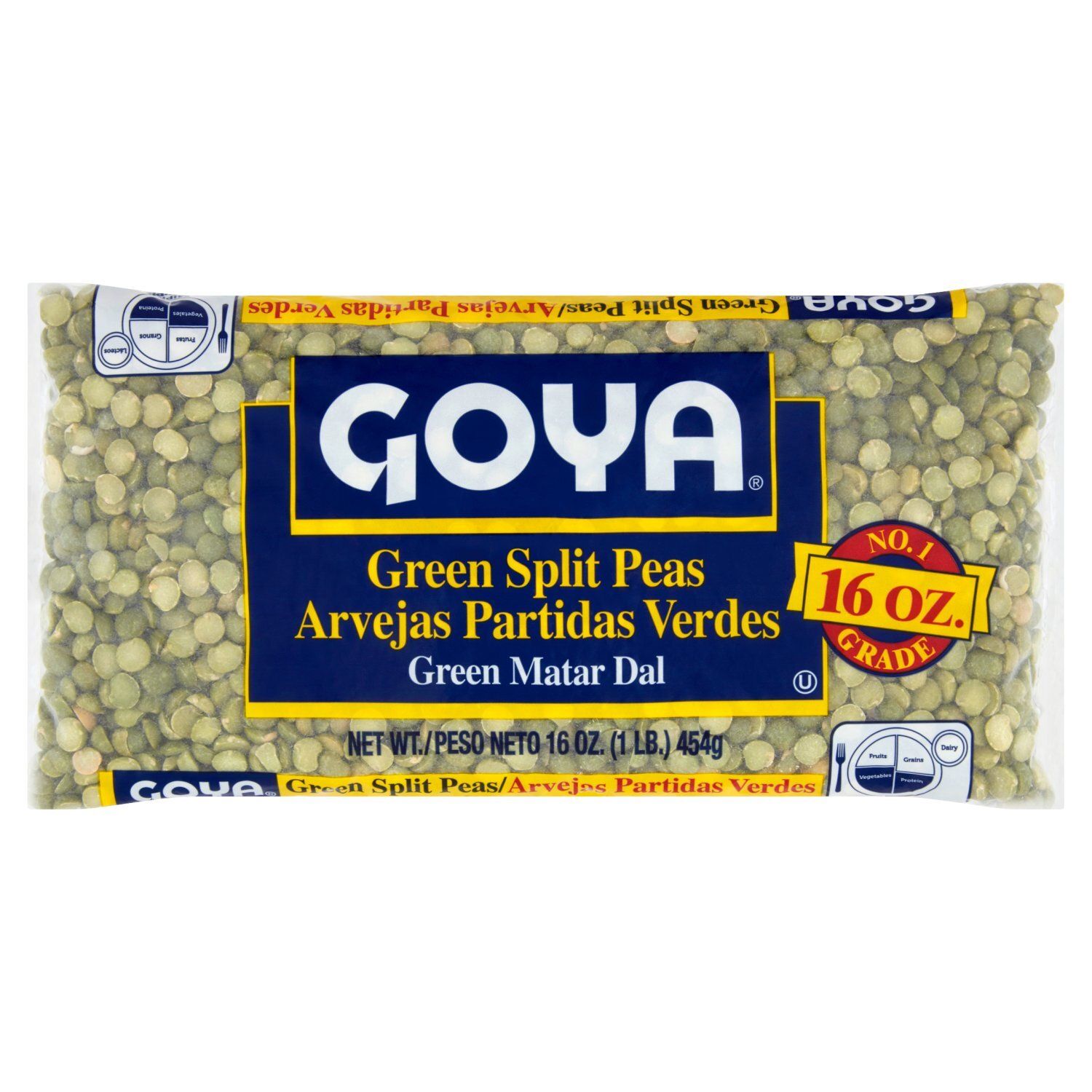Goya Green Split Peas, 16 oz