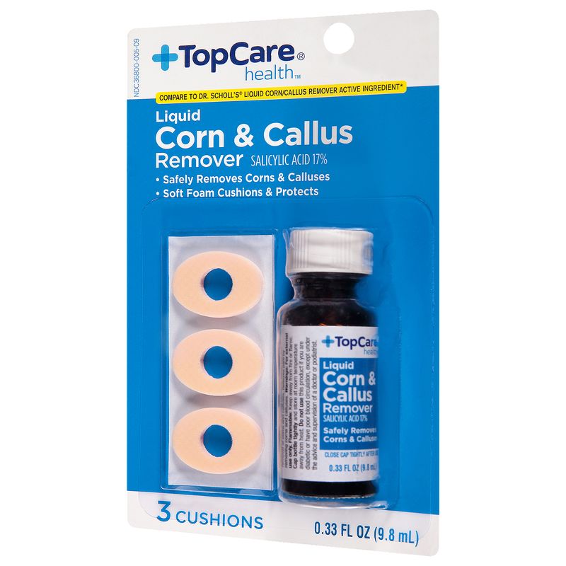 TopCare Liquid Corn &amp; Callous Remover Foot Care, 1 each