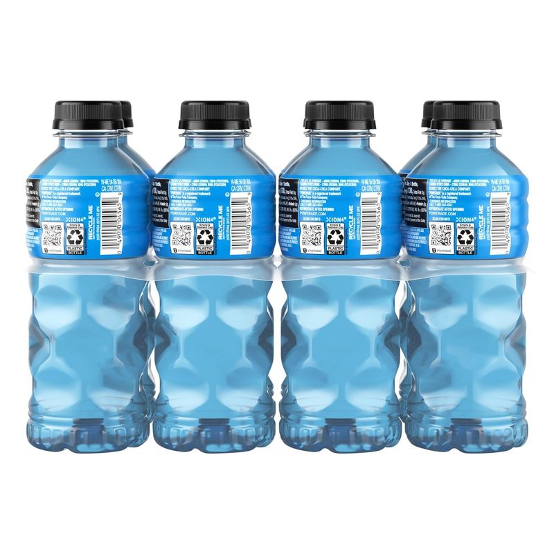 Powerade Mountain Berry Blast Sports Drink, 20 fl oz, 8 count
