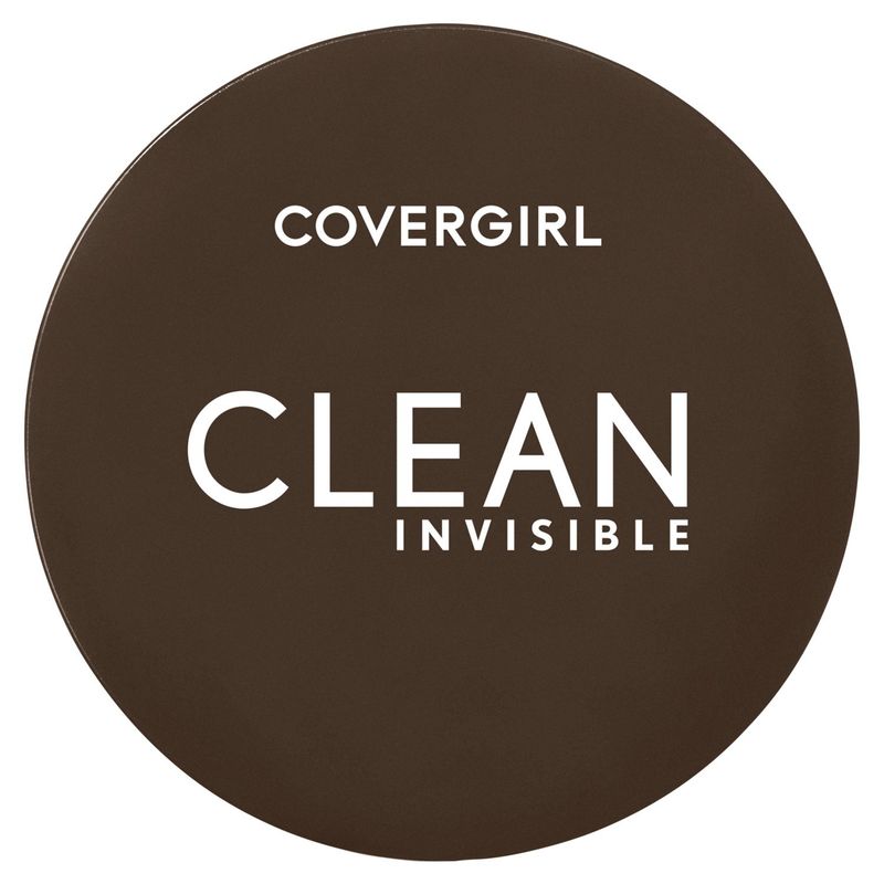 Covergirl Clean Invisible 130 Classic Beige Pressed Powder, 0.38 oz
