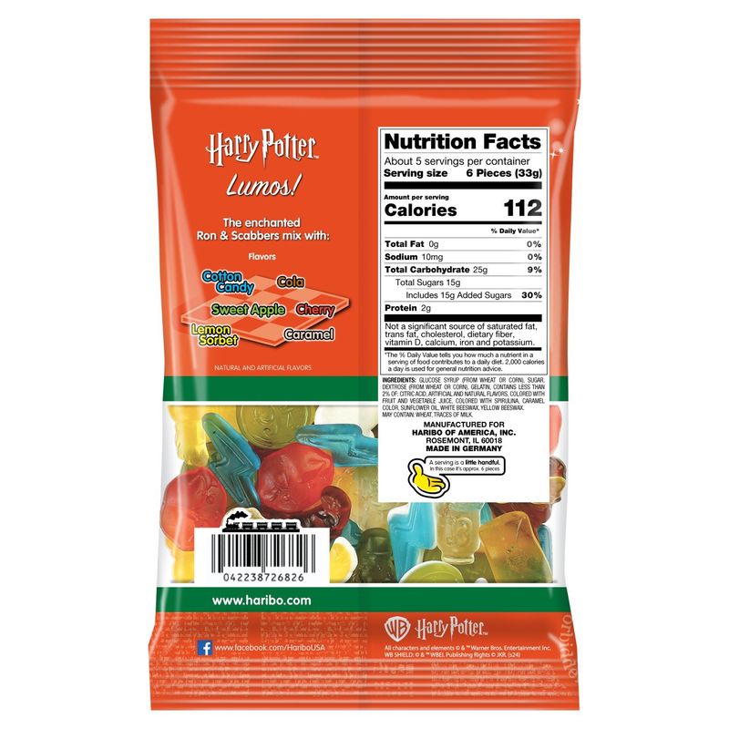 Haribo Harry Potter Gummi Candy Limited Edition, 6.3 oz