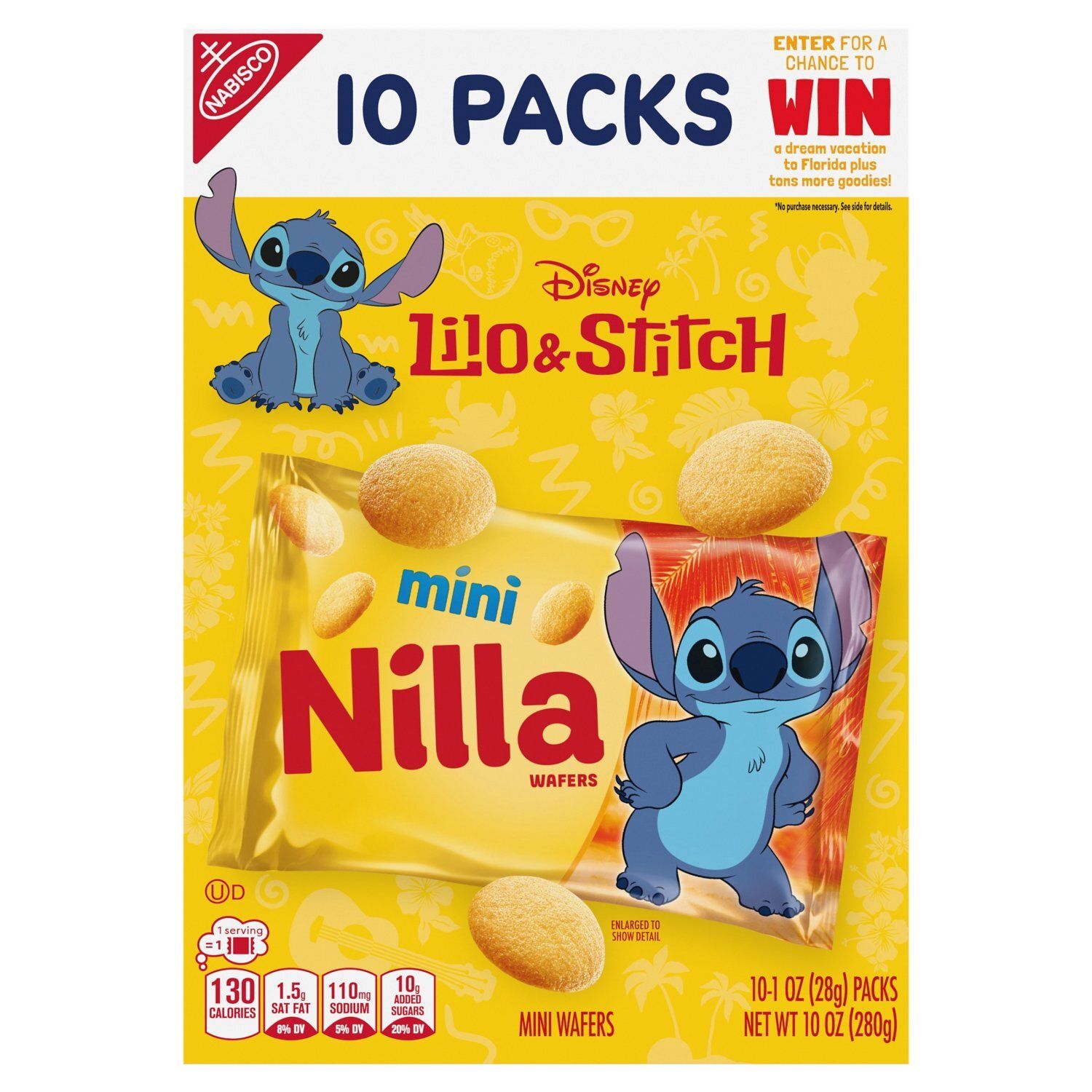 Nabisco Nilla Mini Wafers, 1 oz, 10 count