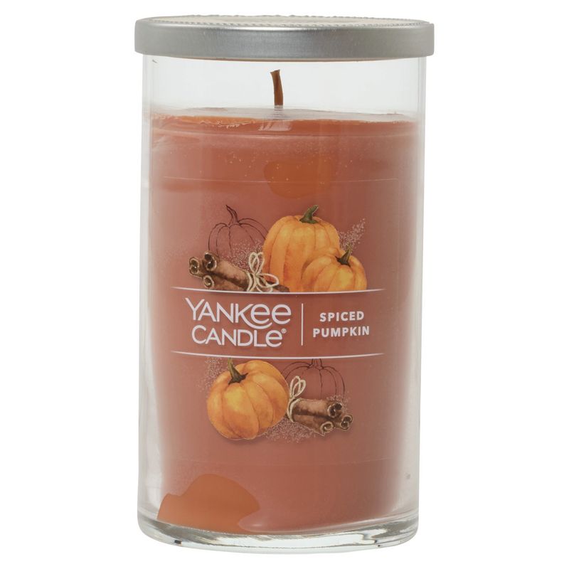 Yankee Candle Spiced Pumpkin Candle, 14.25 oz