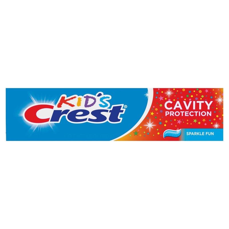 Crest Kids Fluoride Anticavity Toothpaste Sparkle Fun, 4.6 oz
