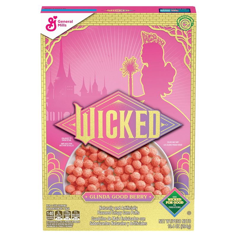 General Mills Wicked Glinda Good Berry Crispy Corn Puffs, 10.4 oz