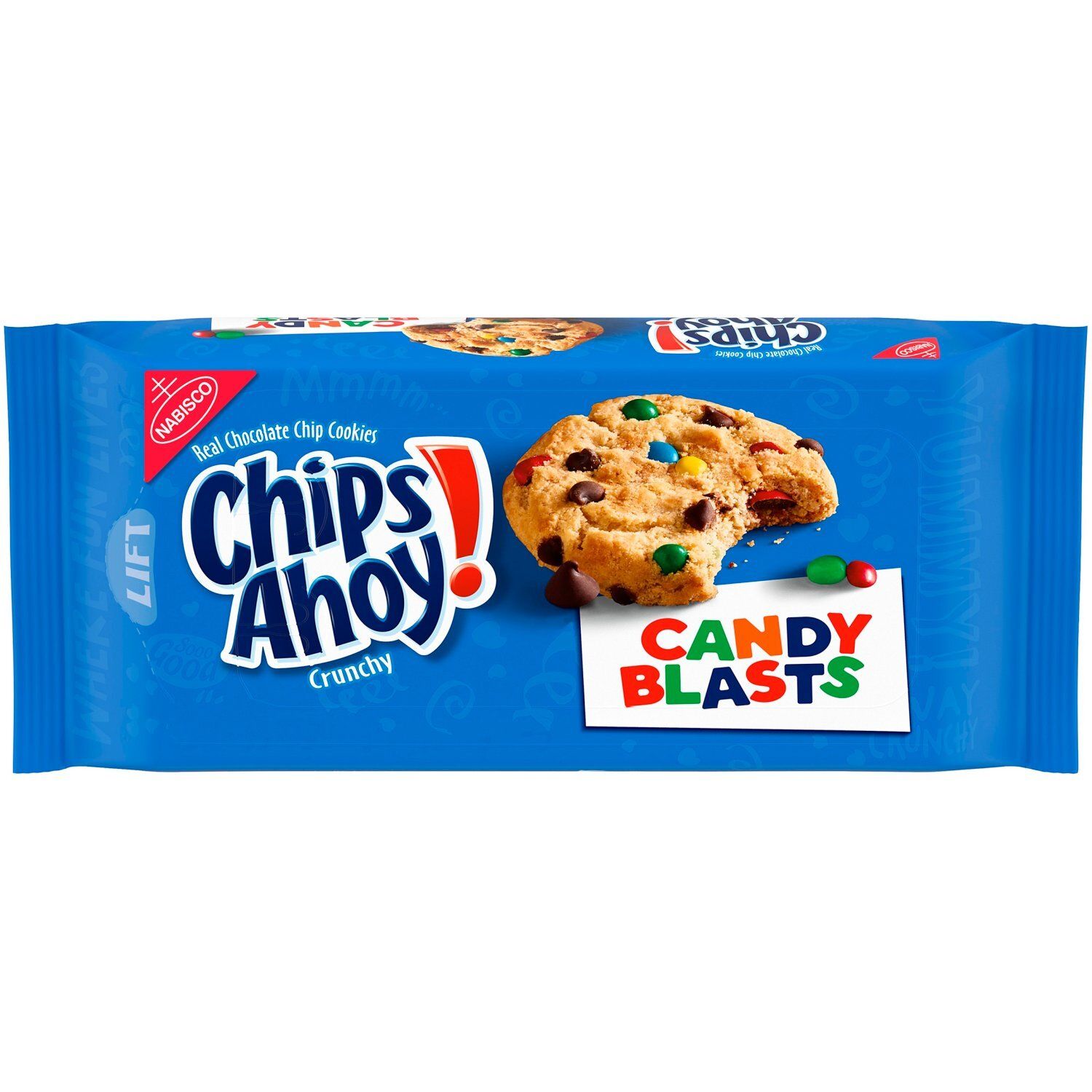 Nabisco Chips Ahoy! Candy Blasts Real Chocolate Chip Cookies, 12.4 oz