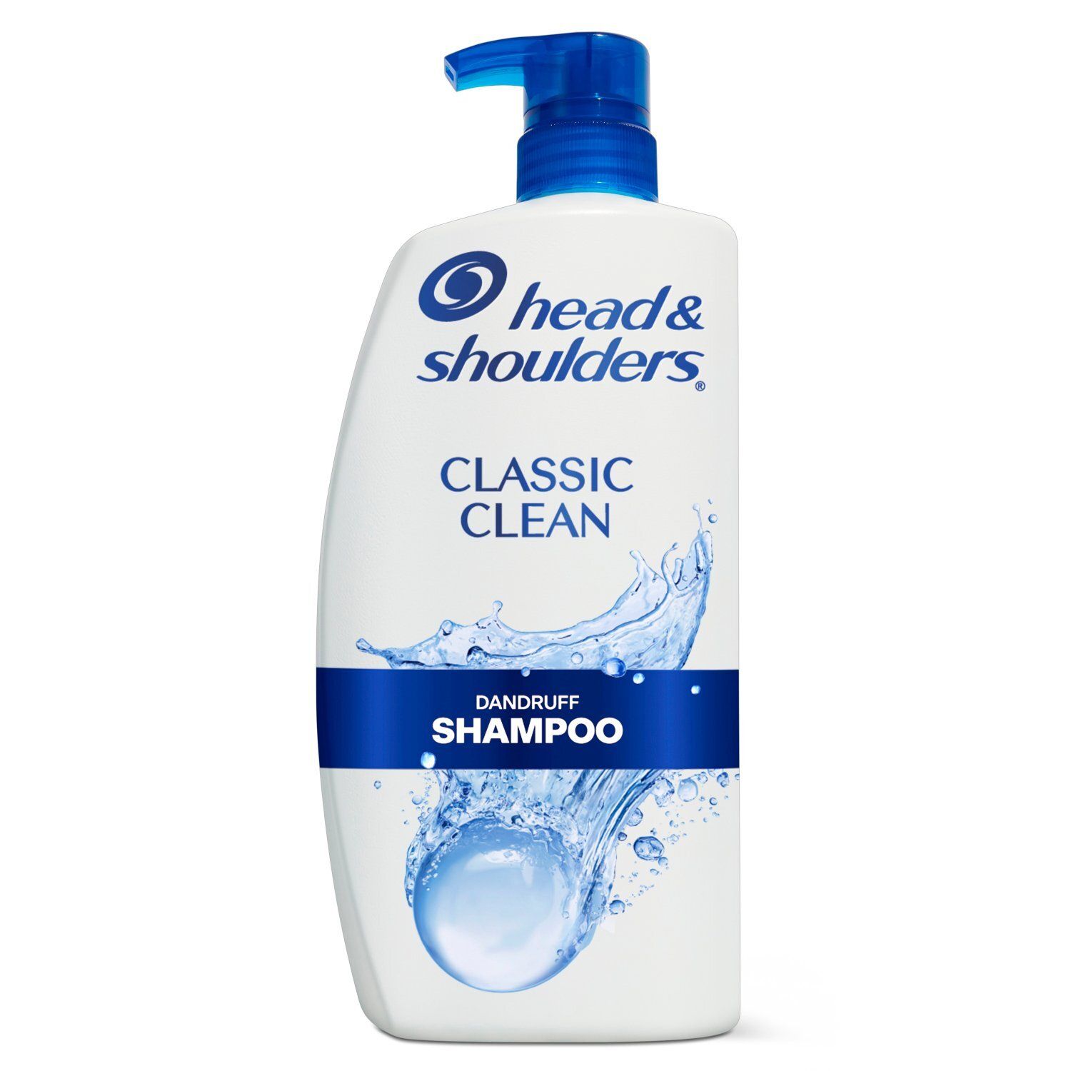 Head and Shoulders Dandruff Shampoo, Anti-Dandruff Treatment, Classic Clean for Daily Use, Paraben