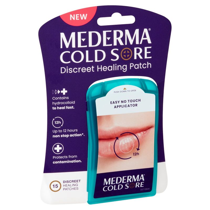 Mederma Cold Sore Discreet Healing Patch, 15 count