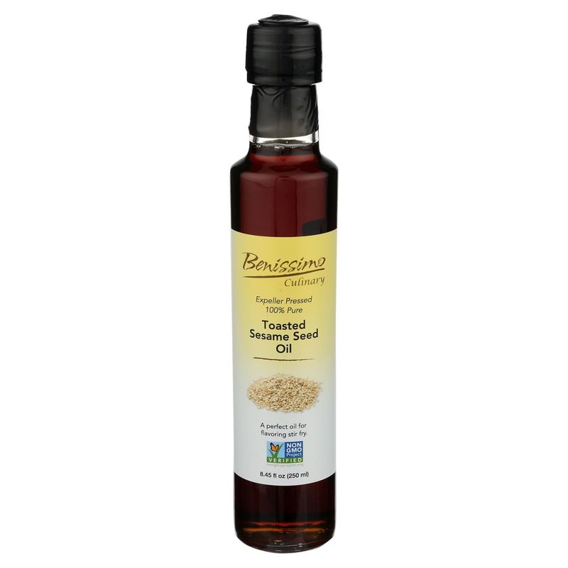 Benissimo Toasted Sesame Seed Oil, 8.45 fl oz