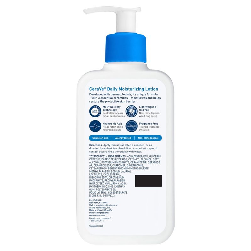 CeraVe Moisturizing Lotion, 8oz Bottle