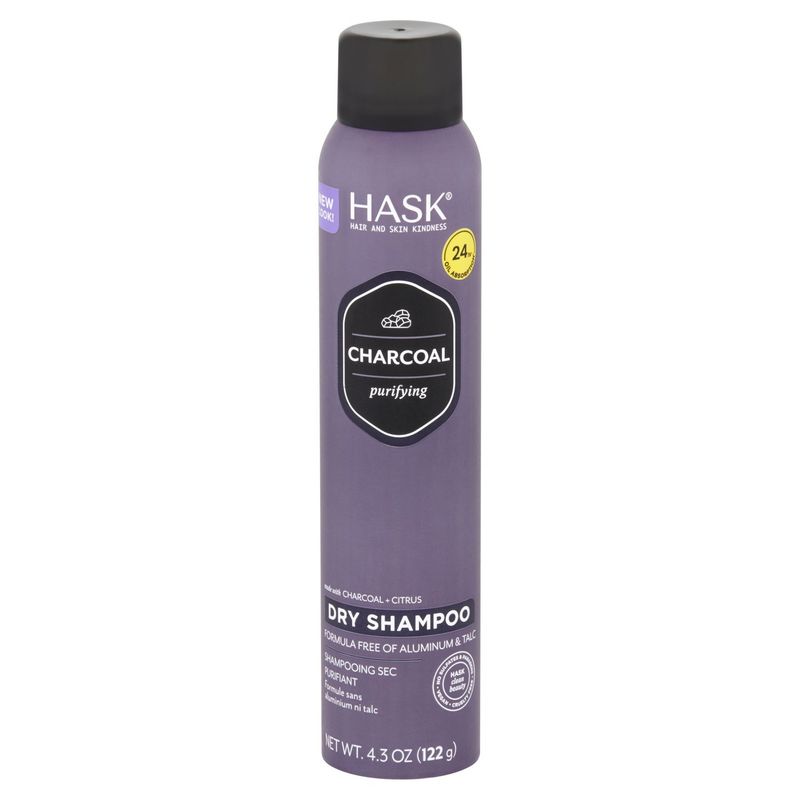 Hask Charcoal Purifying Dry Shampoo, 4.3 oz