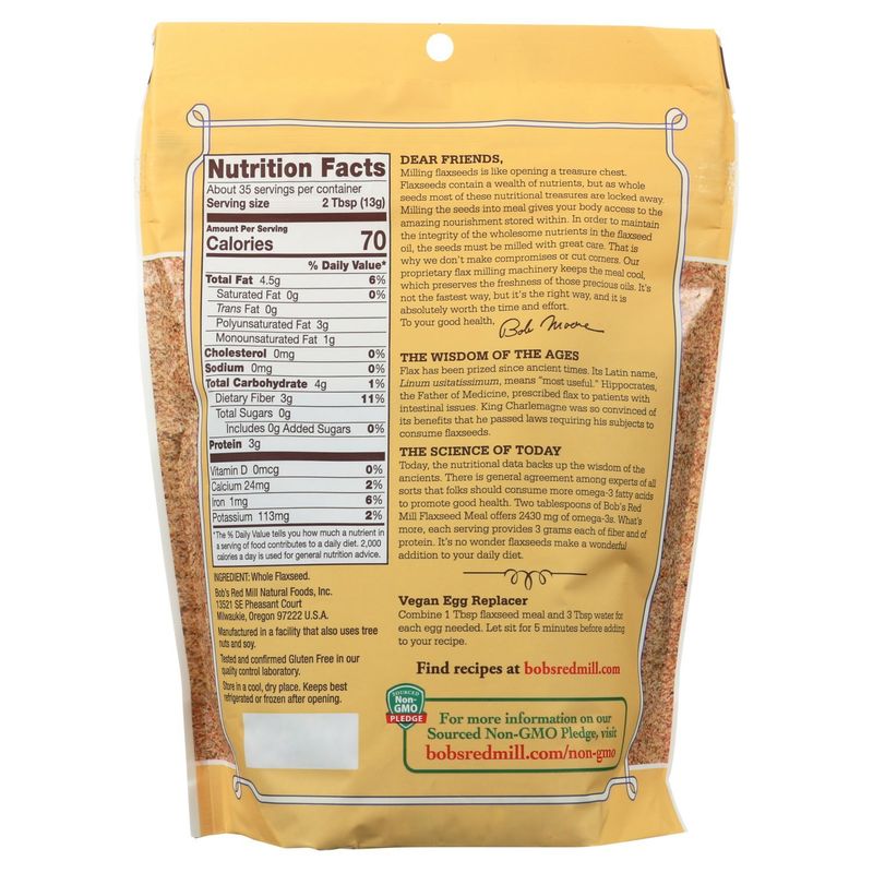 Bob's Red Mill Brown Flaxseed Meal, 16 oz