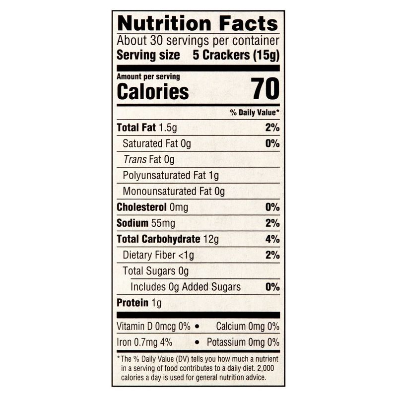Bowl &amp; Basket Unsalted Tops Saltine Crackers, 4 count, 16 oz