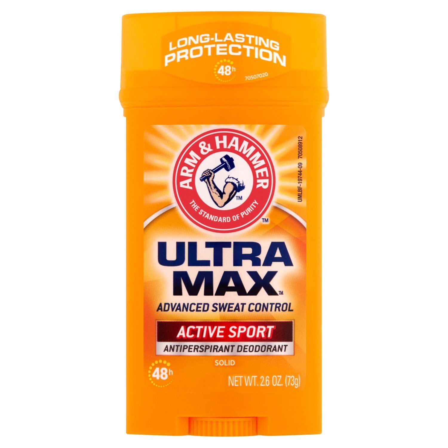 Arm &amp; Hammer Ultra Мах Active Sport Solid Antiperspirant Deodorant, 2.6 oz