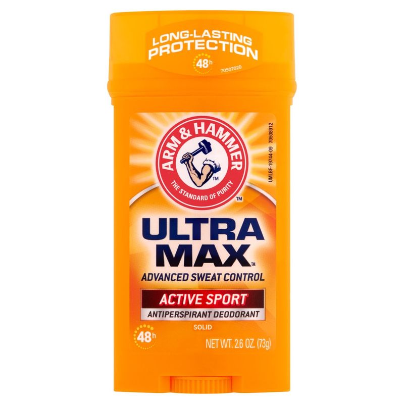Arm &amp; Hammer Ultra Мах Active Sport Solid Antiperspirant Deodorant, 2.6 oz