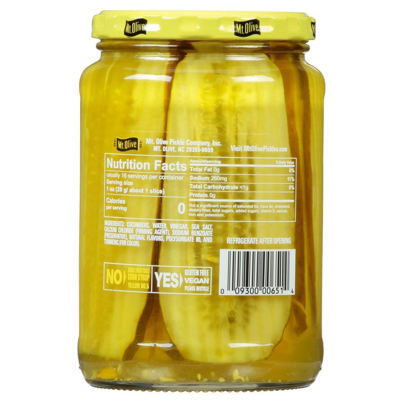 Mt. Olive Sandwich Stuffers Kosher Dill, 24 fl oz