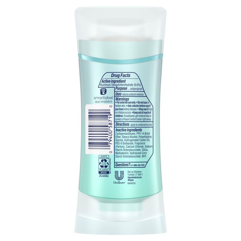 Degree Ultraclear Black + White Antiperspirant Deodorant, 2.6 oz