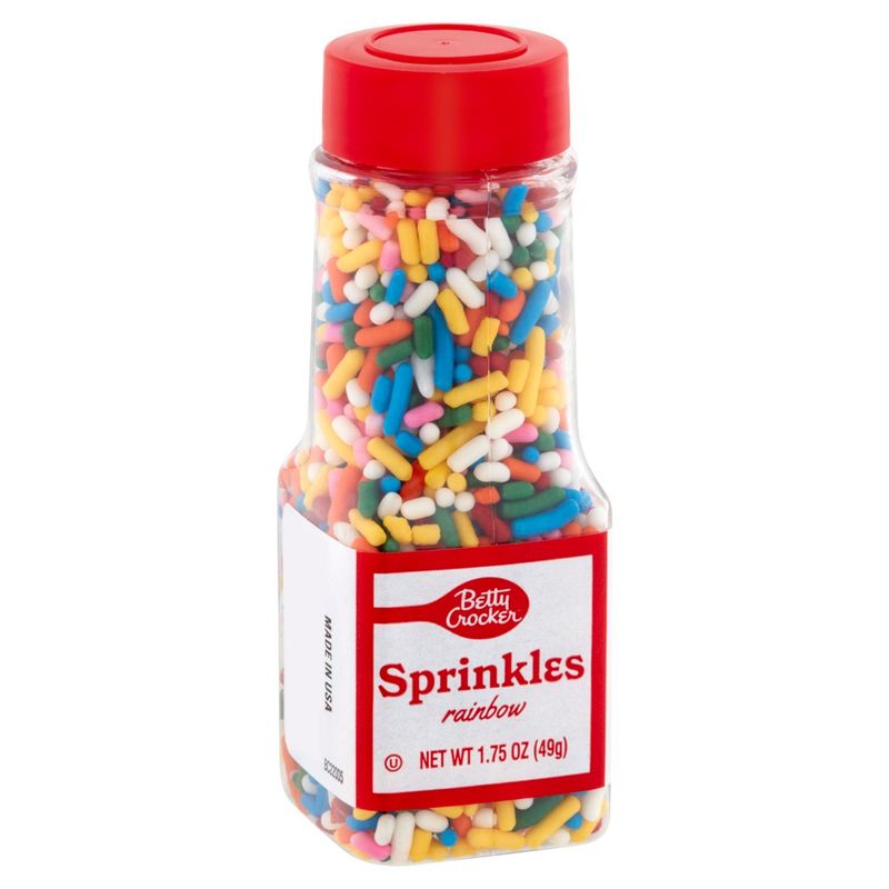 Betty Crocker Rainbow Sprinkles, 1.75 oz