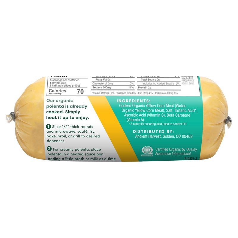 Ancient Harvest Traditional Italian Polenta, 18 oz
