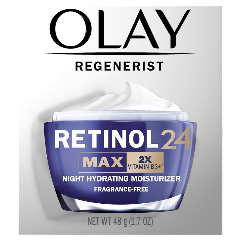 Olay Regenerist Retinol 24 Max Night Hydrating Moisturizer, 1.7 oz