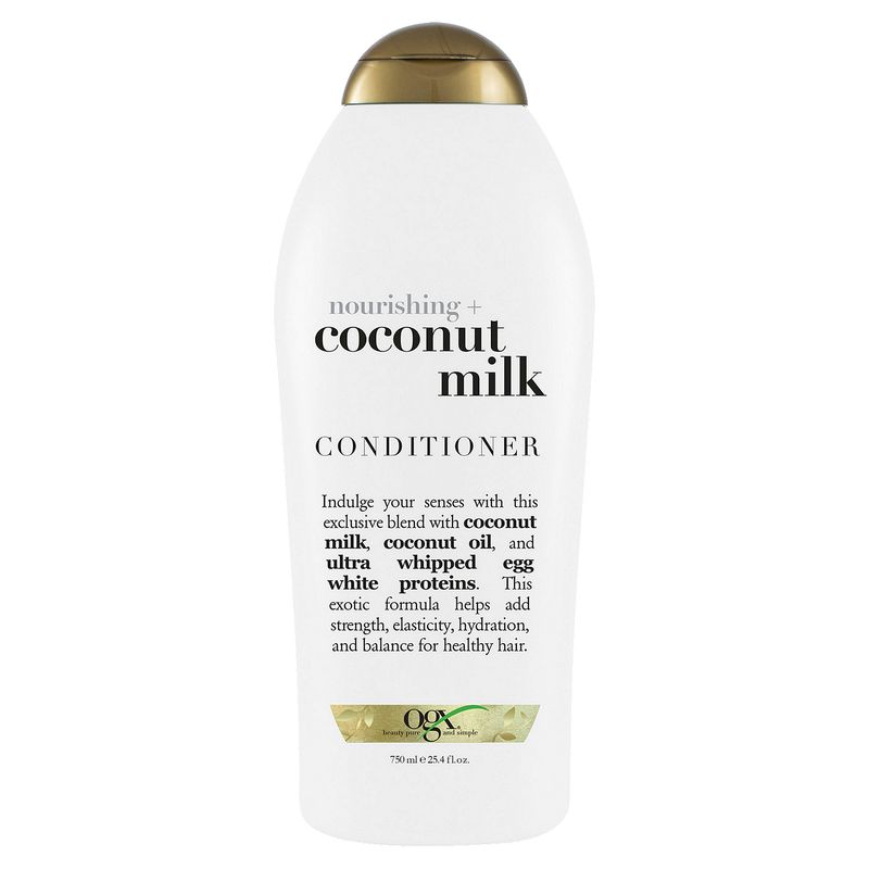Ogx Nourishing + Coconut Milk Conditioner, 25.4 fl oz