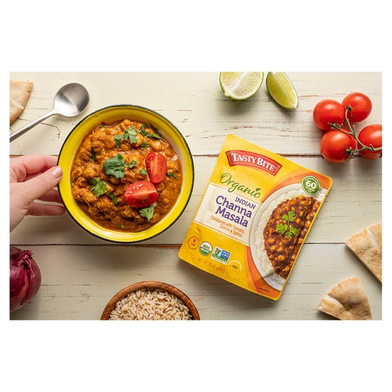 Tasty Bite Mild Organic Indian Channa Masala, 10 oz