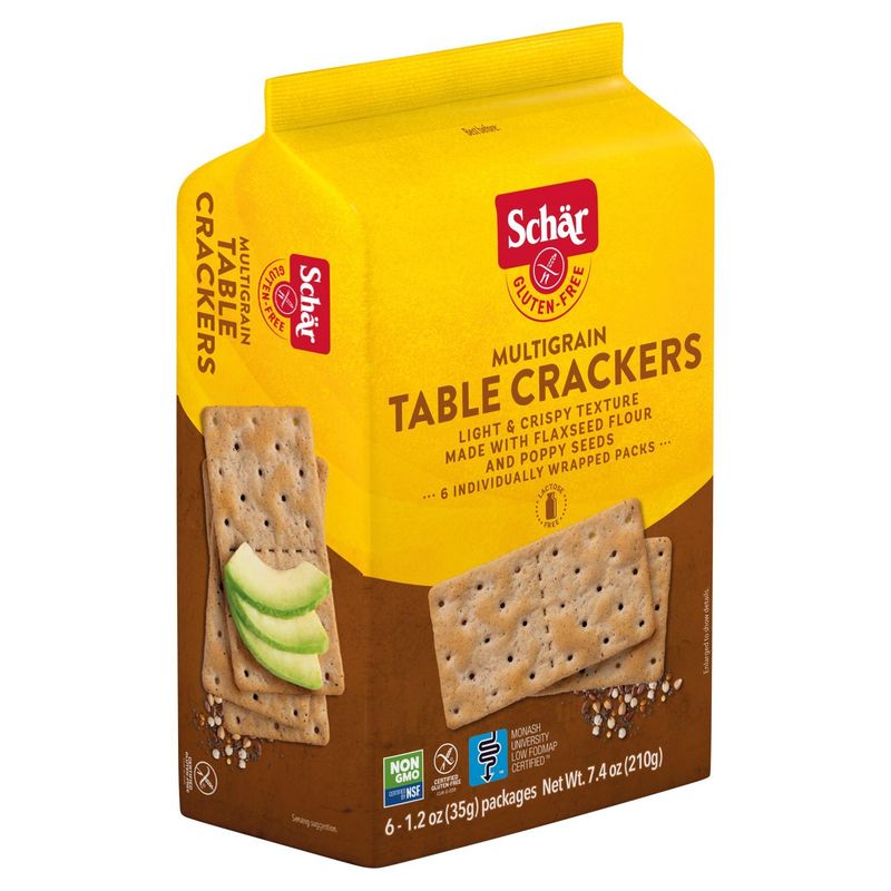 Schär Gluten Free Multigrain Table Crackers, 1.2 oz