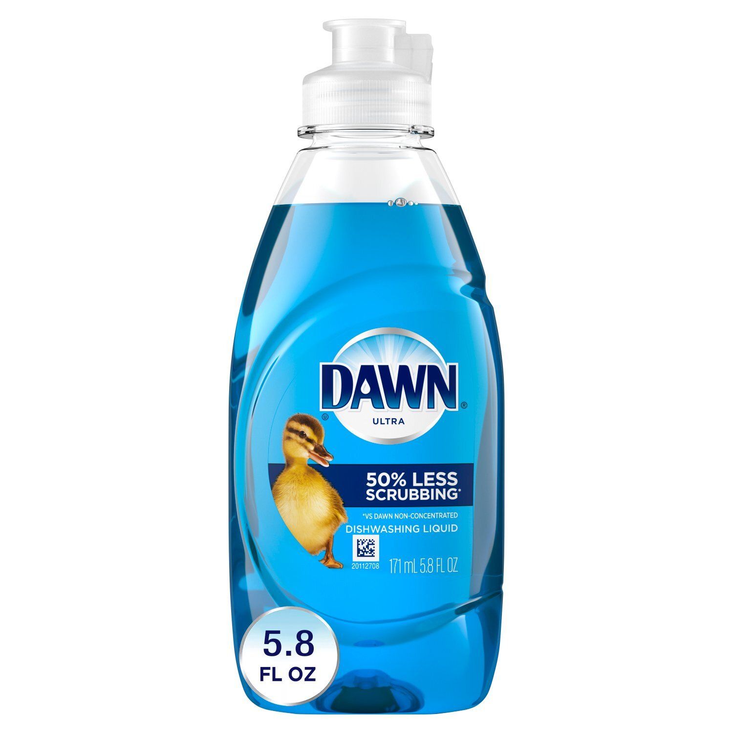 Dawn Ultra Liquid Dish Soap, Dishwashing Liquid, Grease Removal, Original, 5.8oz
