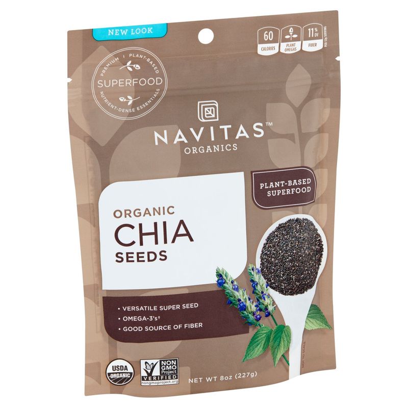 Navitas Organics Organic Chia Seeds, 8 oz