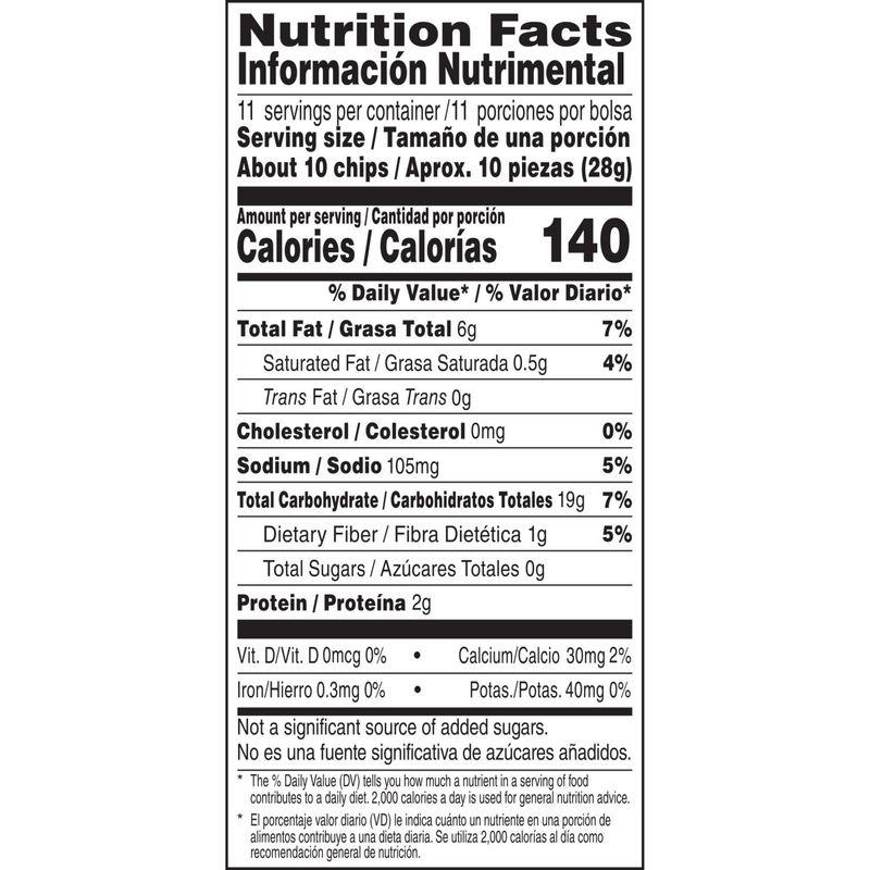 Santitas Tortilla Chips White Corn 11 Oz