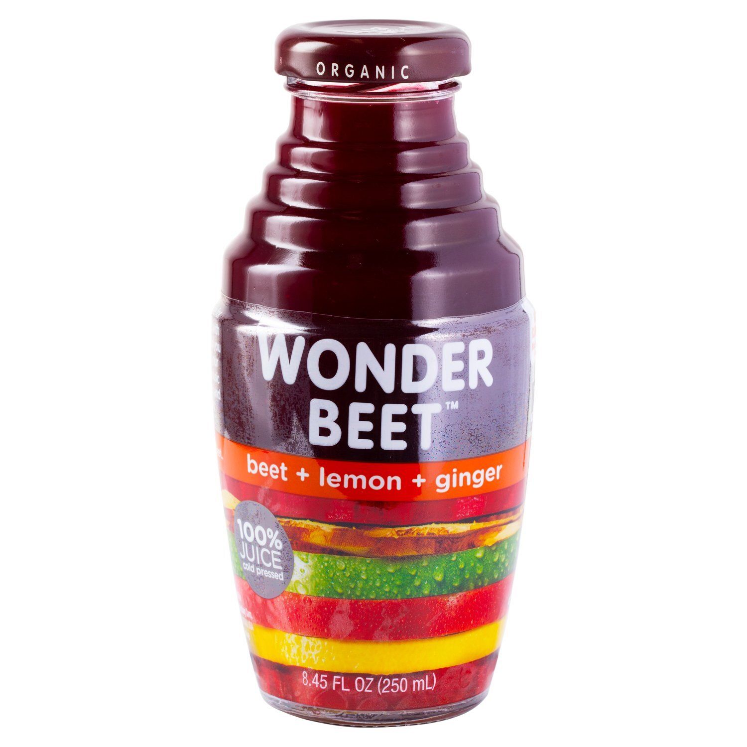 Wonder Beet Organic Beet + Lemon + Ginger Juice, 8.45 fl oz