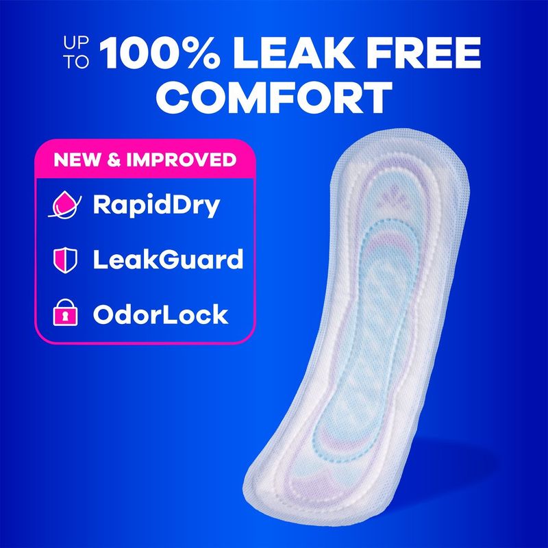Always Ultra Thin Feminine Pads without Wings for Women, Size 2, Long Super Absorbency, Unscented,