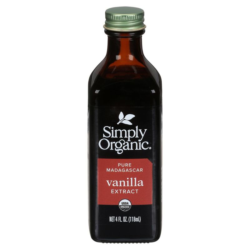Simply Organic Pure Madagascar Vanilla Extract, 4 fl oz