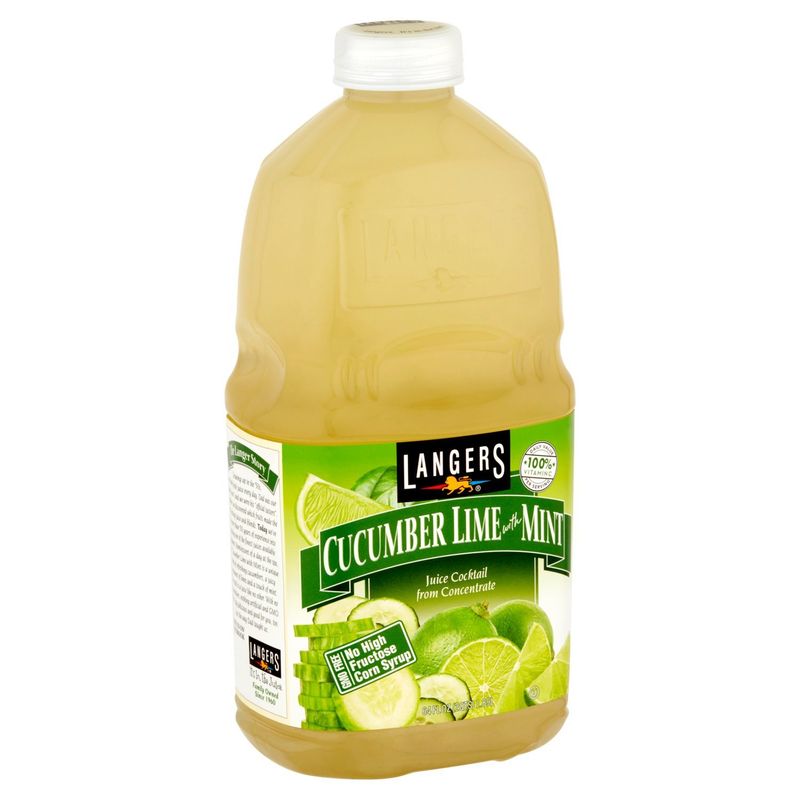 Langers Cucumber Lime with Mint Juice Cocktail, 64 fl oz