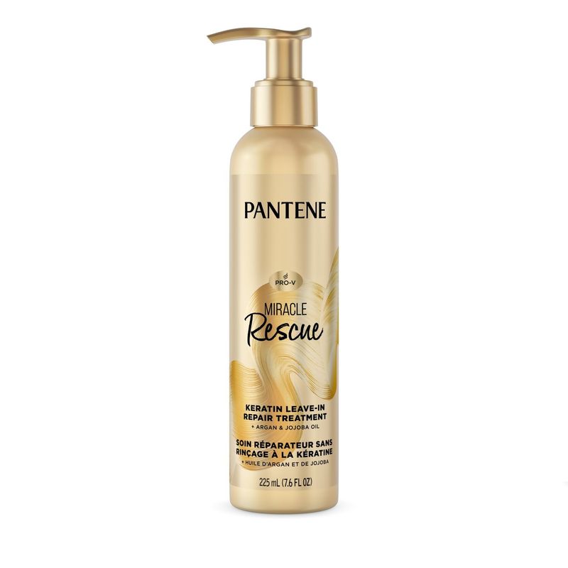 Pantene Miracle Rescue Keratin Leave-In Repair Treatment, 7.6 FL OZ