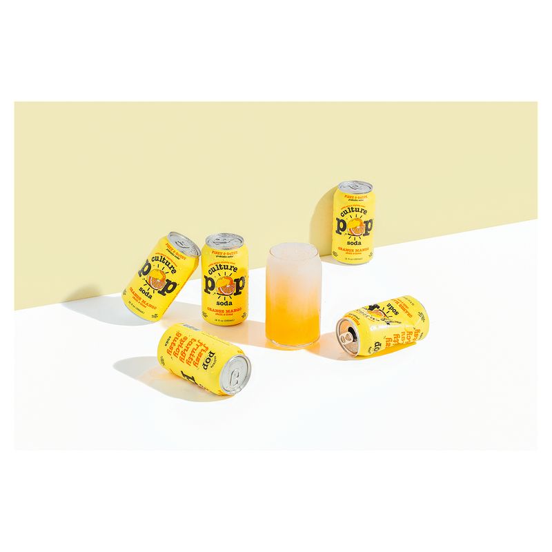 Culture Pop Orange Mango Chili &amp; Lime Soda, 12 fl oz