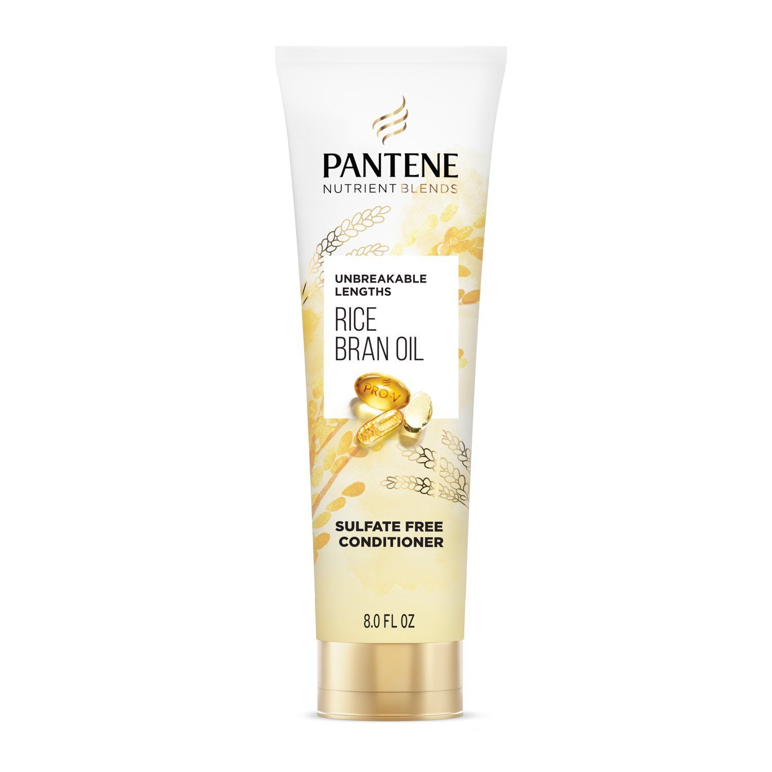 Pantene Nutrient Blends Unbreakable Lengths Rice Water Sulfate Free Conditioner 8.0 FL OZ