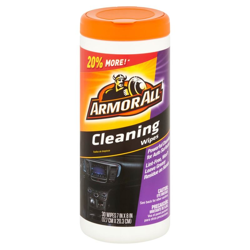 Armor All Cleaning Wipes, 30 count