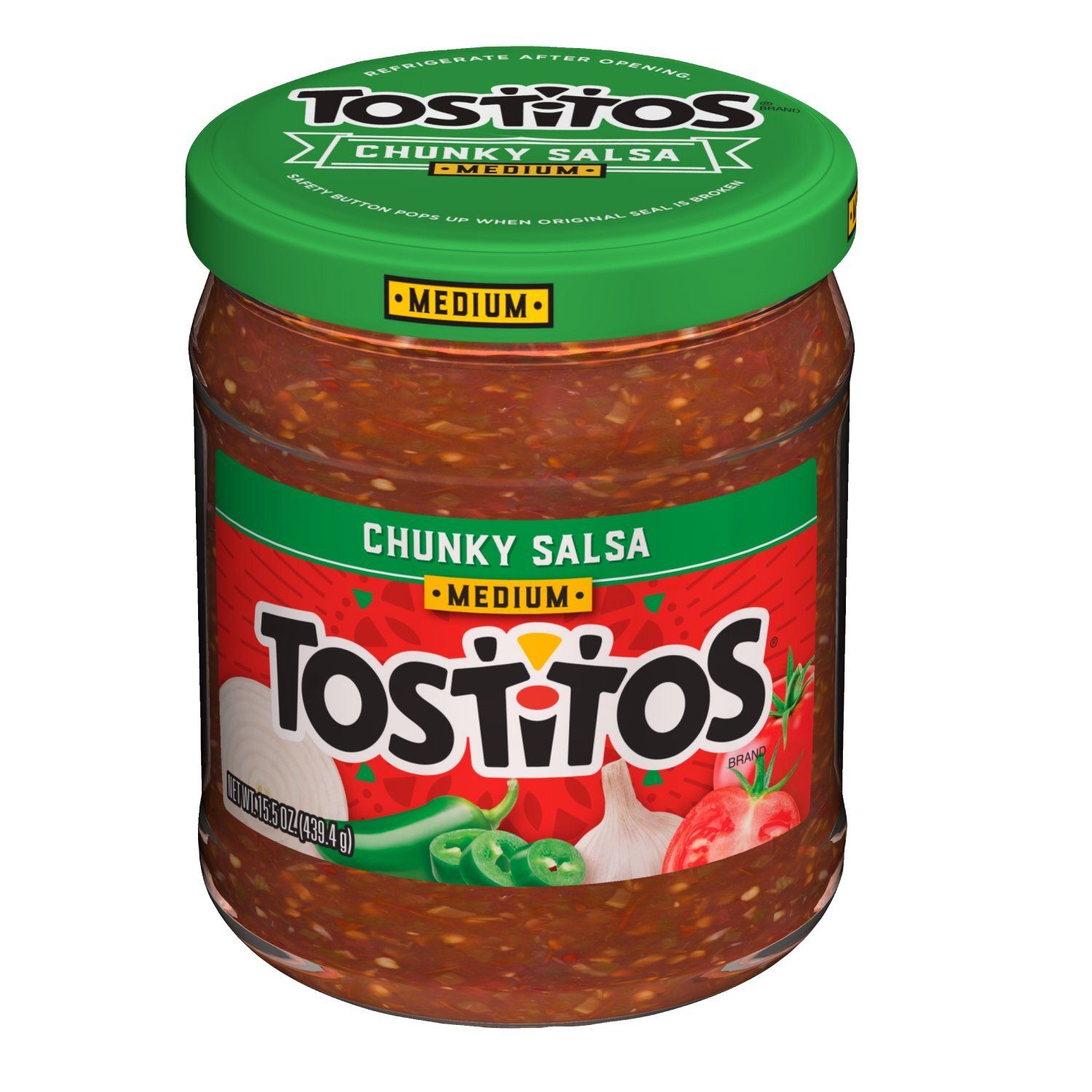 Tostitos Chunky Salsa Medium 15.5 Oz