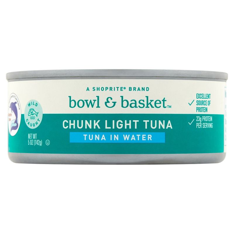 Bowl &amp; Basket Chunk Light Tuna in Water, 5 oz