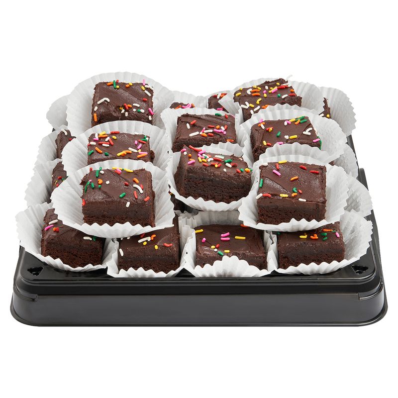 Sprinkle Brownie Platter