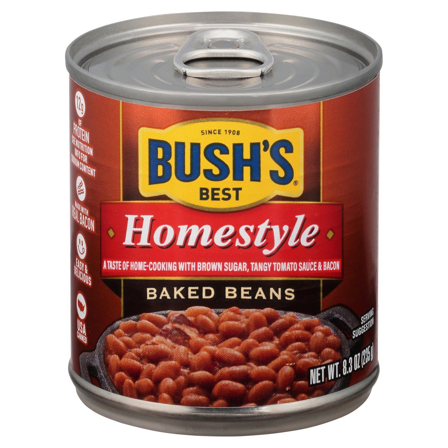Bush's Best Homestyle Baked Beans, 8.3 oz