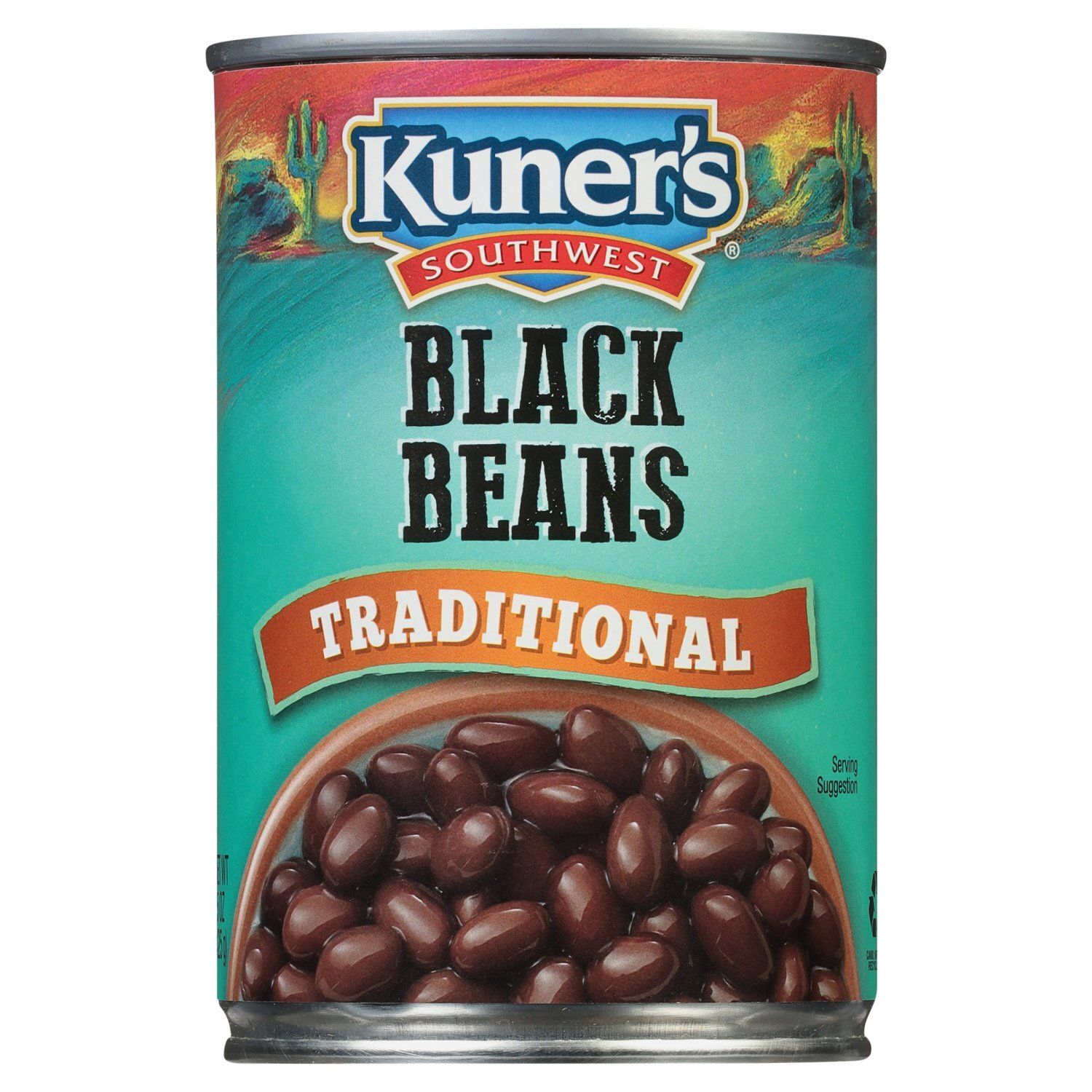 Kuner's Southwest Traditional Black Beans, 15 oz