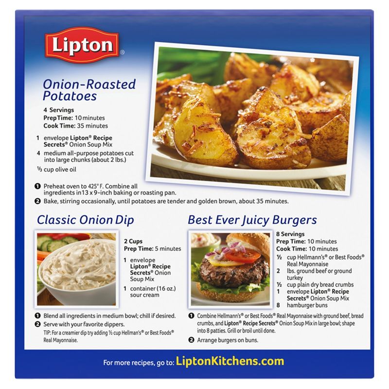Lipton Recipe Secrets Soup and Dip Mix Onion 2 oz