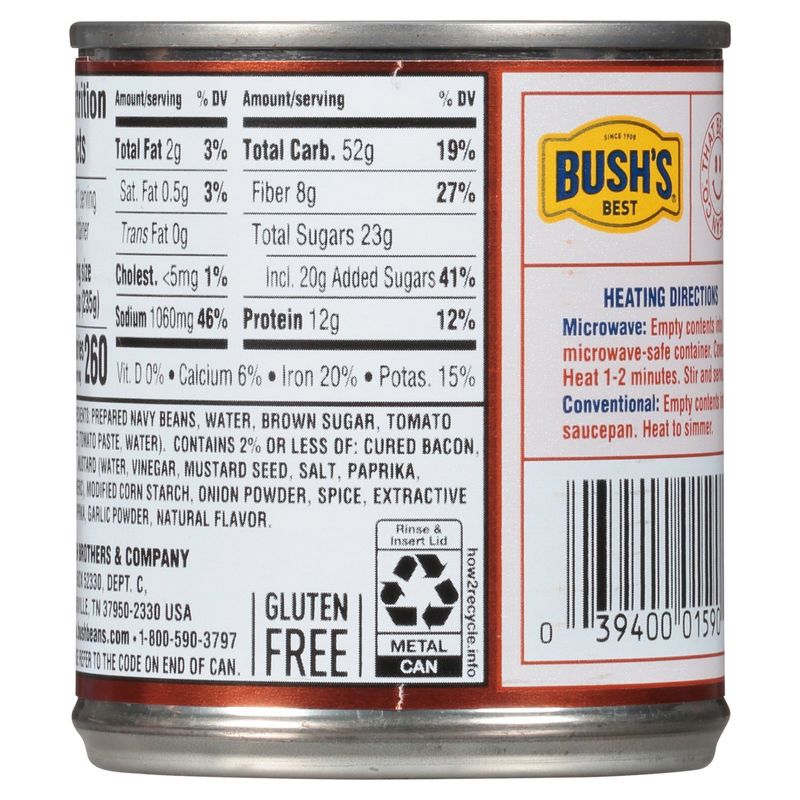 Bush's Best Homestyle Baked Beans, 8.3 oz