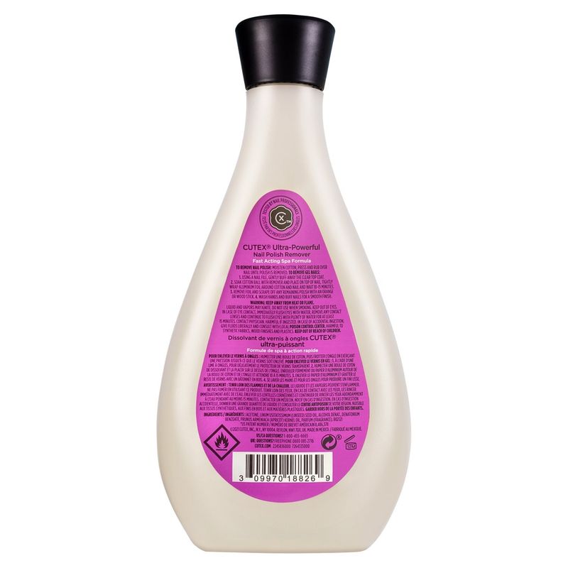 Cutex Ultra-Powerful Tropical Breeze Nail Polish Remover, 15.2 fl oz