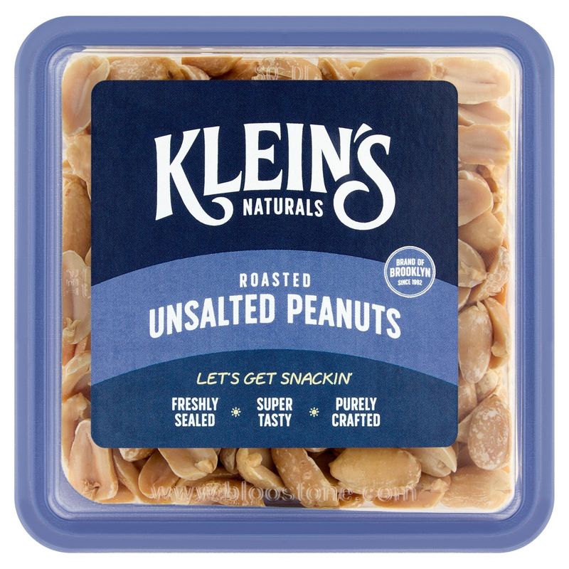 Klein's Naturals Roasted Unsalted Peanuts, 8 oz