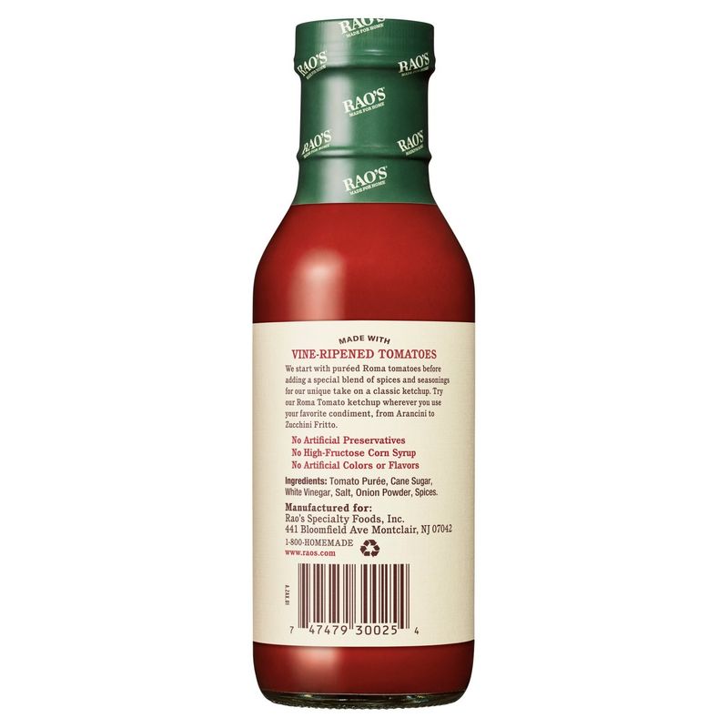Rao's Roma Tomato Ketchup, 12 oz